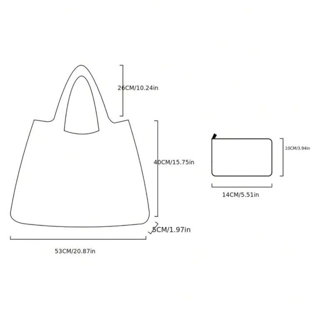 NEW FLORAL FOLDABLE SHOPPING BAG-LARGE PORTABLE - Picture 5 of 6